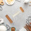 Dual Ends Dough Roller Rolling Pin for Baking Pastry and Pizza Kitchen Baking Tool 6