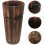 Porte-parapluie en bois, design compact, solution de rangement soignée, aspect élégant 8