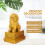 1 Paar Löwenfiguren aus Kunstharz mit einzigartigem Design 8