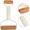 Dual Ends Dough Roller Rolling Pin for Baking Pastry and Pizza Kitchen Baking Tool 8