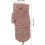 2 Paar Winter-Fingerhandschuhe, gestrickte, wandelbare Halbfingerhandschuhe, warme Touchscreen-Handschuhe 2