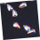 10 st. imitation kristall nagelplattor strass 7