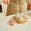 Pancake Press Multi Functional Dough Press 8.5 Inch Solid Wood Consistent Thickness 5