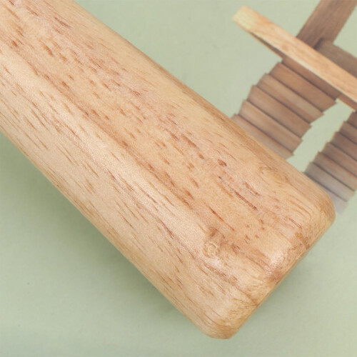 Draagbare houten deegroller, bakaccessoire gemaakt van hout. 2