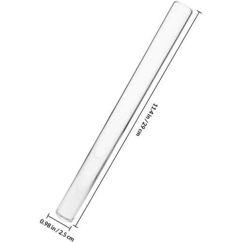 Acrylic Multi-Function Straight Rolling Pin Ergonomic Design Cookie Dumpling Roller 1