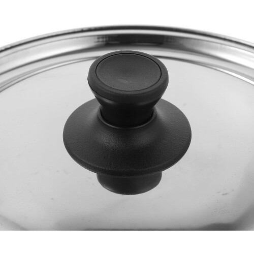 Universal-Topfdeckel, 10,5 Zoll, Edelstahl-Topfabdeckung 2