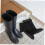 Rain Boots Liner Comfortable Warm Boot Liners for Men Winter Detachable Replacement Warm Keeping 6