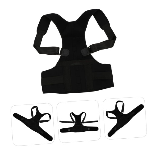 Magnetic Hunchback Correction Belt Adjustable Back Brace for Shoulder Support 1
