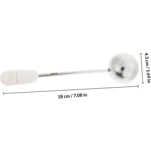 Drehbarer Tee-Infuser aus Edelstahl, Kugelform 1