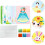 Creative Drawing Kit DIY Puncture Painting Art Needlework Tool Handmade Stitchwork Craft Set 4