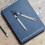 Drawing Tools Compass Set with Zinc Alloy and ABS Grip, 7pcs Blue Precision Drawing Kit 4