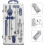 Drawing Tools Compass Set with Zinc Alloy and ABS Grip, 7pcs Blue Precision Drawing Kit 7