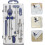 Drawing Tools Compass Set with Zinc Alloy and ABS Grip, 7pcs Blue Precision Drawing Kit 8