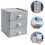Three-layer Plastic Desktop Drawer Storage Box Large Capacity Organizer for Home and Office 6