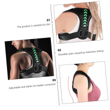 Posture Corrector Strap for Adults, Adjustable Unisex Back Support Belt
