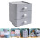 Three-layer Plastic Desktop Drawer Storage Box Large Capacity Organizer for Home and Office 8