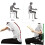 Posture Corrector Back Support Brace Belt for Sitting, Black Adjustable Waist Protector 3