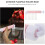 Manual Coloring Airbrush Cake Decorating Supply Pp Material Precise Cake Decorating and Coloring Effect 7