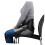 Cinturón corrector de postura con soporte lumbar para sentarse, color negro, ajustable. 6