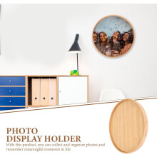 Bilderrahmen-Set aus Holz, 5-teilig, hochwertige Verarbeitung, stabiler Standfuß, platzsparendes Design