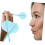 2pcs Handle Cosmetic Mirror Portable Handheld Makeup Mirror for Vanity Use 8