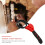 Rubber Strap Wrench Handle Good Cushioning Effect Adjustable Multifunctional Bottle Opener Sturdy 2