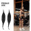 Pull-up magestropper for pull-up-stang 1 par hengende magestropper 3