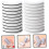 Eyelash Strips Self Adhesive Strip Replacement for Lashes Eyelash Applicator Glue 6