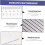 Examination Answering Ruler A4 0.9cm Spacing Plastic Drafting Tool 8