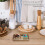 Serviertablett aus Rattan 5