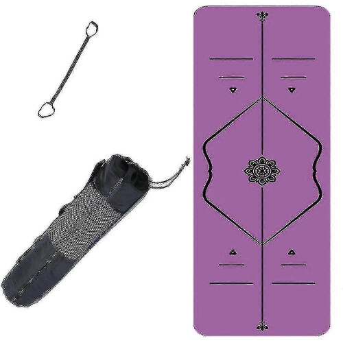 Yoga Mat Non Slip,tpe Thick Exercise Mat with Carrying Strap,yoga Mats 1