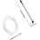Auto-Siphon Wine Bottle Syphon Tubing with 35cm Mini Siphoning Tool 2