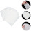 2pcs Vintage Style Makeup Mirror Carving Pattern Handheld Cosmetic Mirror 2