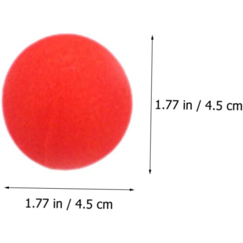 10pcs Red Enchanted Sponge Balls 4.5cm Soft Sponge Balls Trick Performance Props 1
