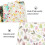 10 Stück Oster-Patchwork-Baumwollstoffbögen 25x25cm DIY-Quiltstoff 6
