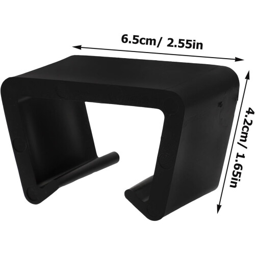 10 Stück Rattan-Stuhl-Sofa-Befestigungsclips, Ecksofa-Möbelclips, schwarzes Kunststoffmaterial, einfach 1