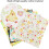 10 Stück Oster-Patchwork-Baumwollstoffbögen 25x25cm DIY-Quiltstoff 8