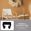 10 Stück Rattan-Stuhl-Sofa-Befestigungsclips, Ecksofa-Möbelclips, schwarzes Kunststoffmaterial, einfach 5