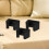 10 Stück Rattan-Stuhl-Sofa-Befestigungsclips, Ecksofa-Möbelclips, schwarzes Kunststoffmaterial, einfach 6