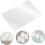 10pcs Rectangular Acrylic Mirror Sheets Self Adhesive Lightweight Decorative Wall Mirrors Resistant 8