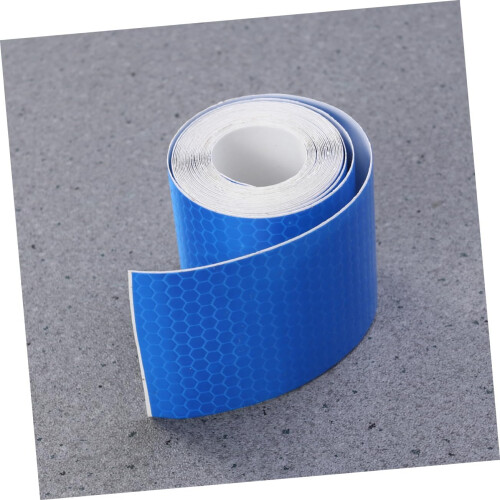 Reflective Tape Blue Pvc with Strong Adhesive Backing Hexagonal Honeycomb 1