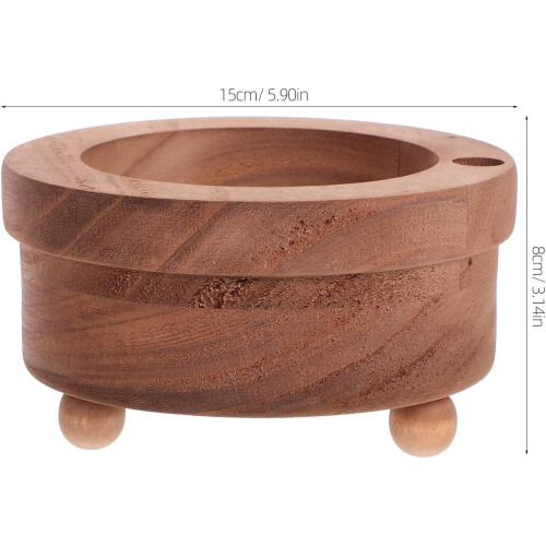 Kleiner Einweg-Pappbecherhalter aus Holz, rustikaler Kaffeebecher 1