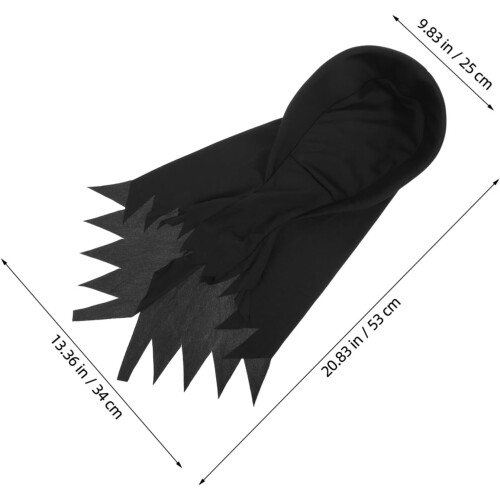 Αναπνέουσα μάσκα Grim Reaper σε όλο το κεφάλι για απαλή, τρομακτική στολή Halloween 1