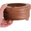 Kleiner Einweg-Pappbecherhalter aus Holz, rustikaler Kaffeebecher 4