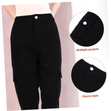 High Waisted Cargo Pants for Women Classic Design with Multiple Pockets Comfortable