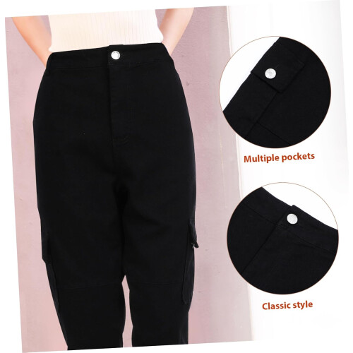 High Waisted Cargo Pants for Women Classic Design with Multiple Pockets Comfortable