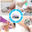 1set Pedicure Tool Kit Foot File Dead Skin Fork e Acessórios de corte de unhas 2