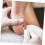 1set Pedicure Tool Kit Foot File Dead Skin Fork e Acessórios de corte de unhas 5
