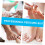 1set Pedicure Tool Kit Foot File Dead Skin Fork e Acessórios de corte de unhas 7