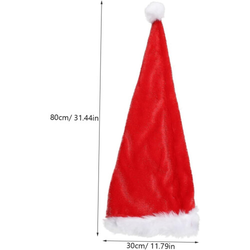Weihnachtsmannmütze, doppellagige, verdickte Weihnachtsmütze 1